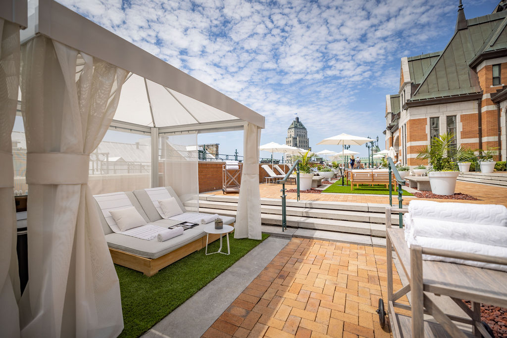 rooftop cabana